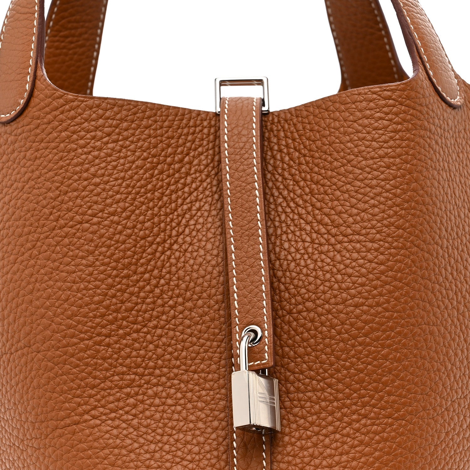 Taurillon Clemence Picotin Lock 22 MM Gold