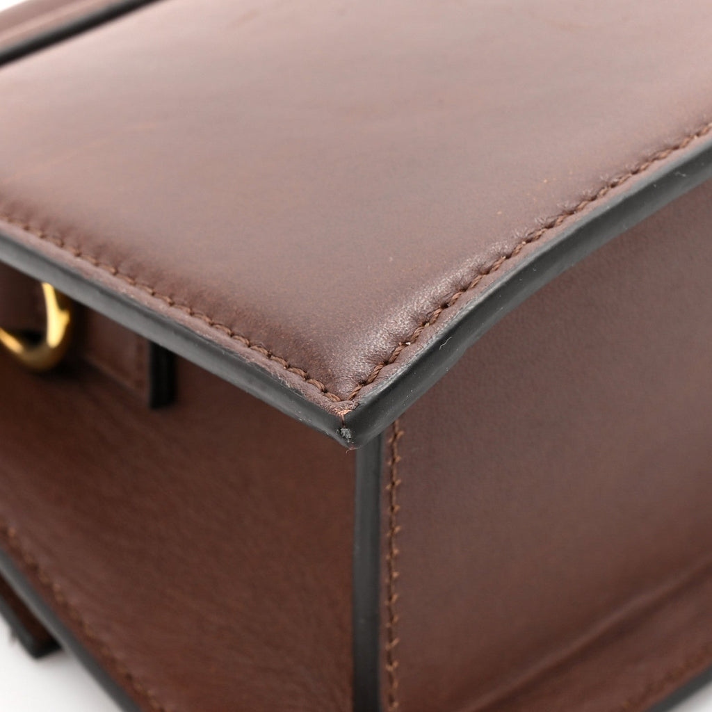 Smooth Calfskin Le Grand Chiquito Dark Brown