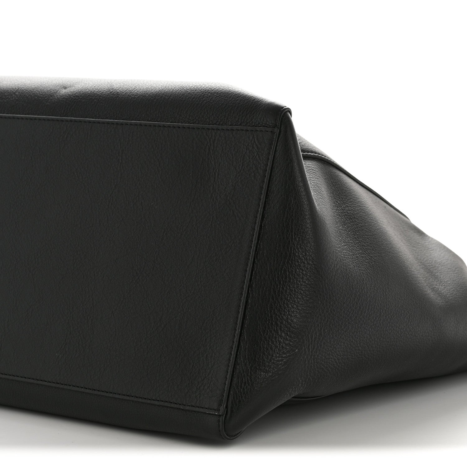 Smooth Calfskin Everyday East West Tote Bag Black