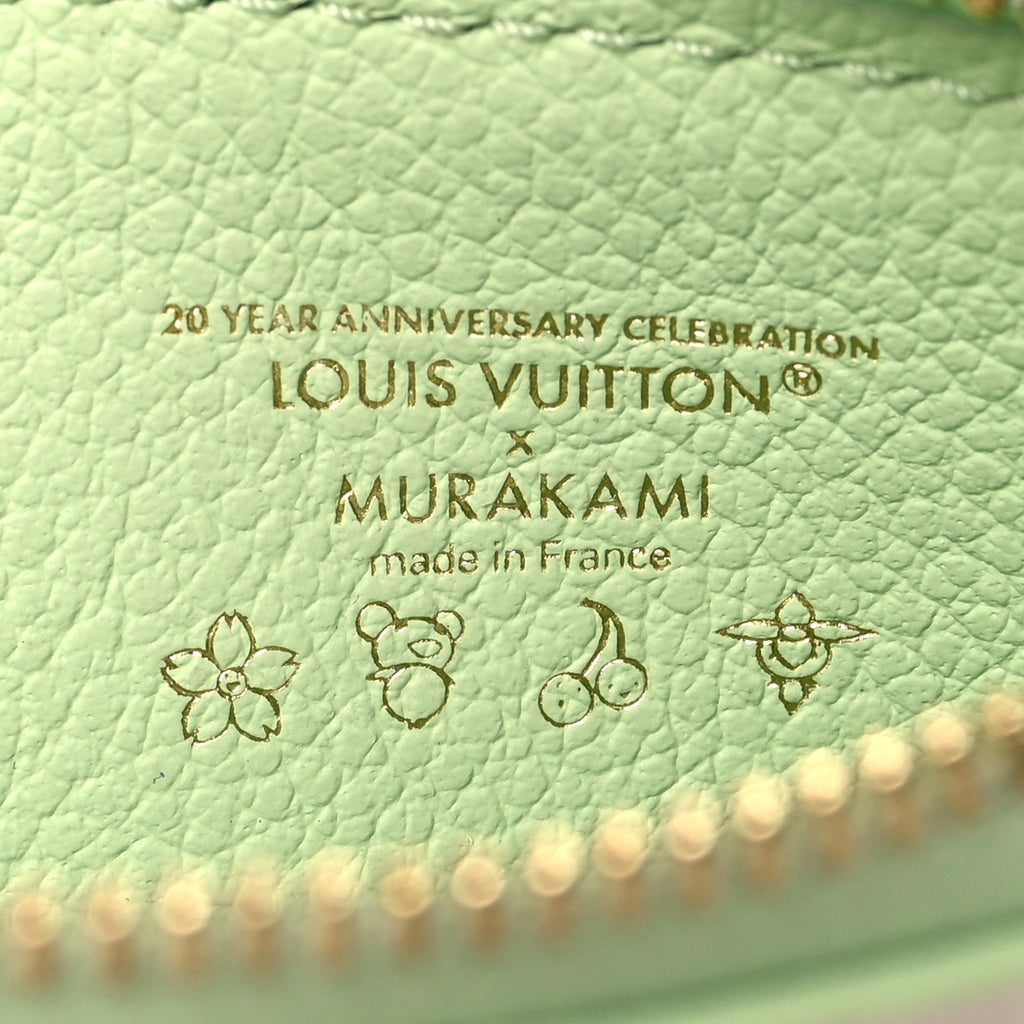 LV X TM Monogram Romy  Holder Green Tea