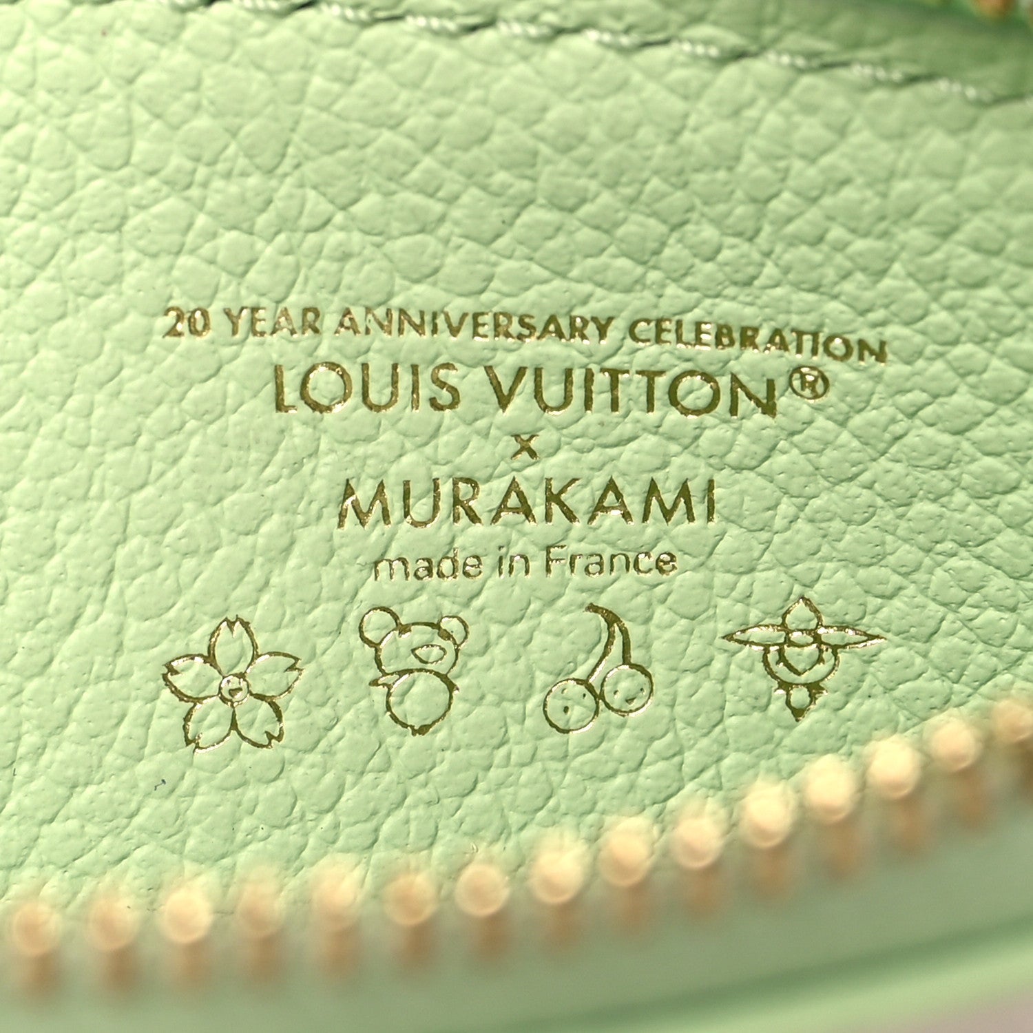 LV X TM Monogram Romy  Holder Green Tea