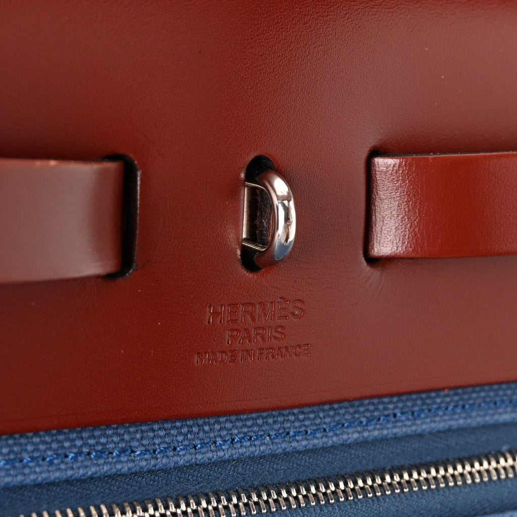 Vache Hunter Toile Militaire Herbag Zip 31 PM Bleu Agate Rouge H