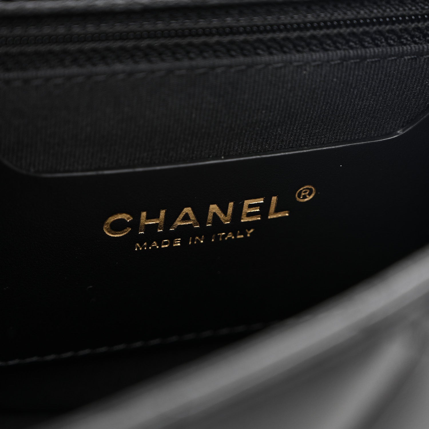 Lambskin Quilted Small Flap Bag Black