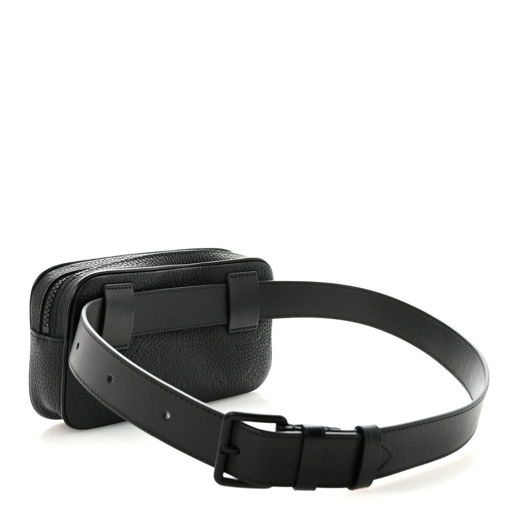Taurillon Monogram Uniformes Solar Ray Soft Pochette Volga Belt Bag Black