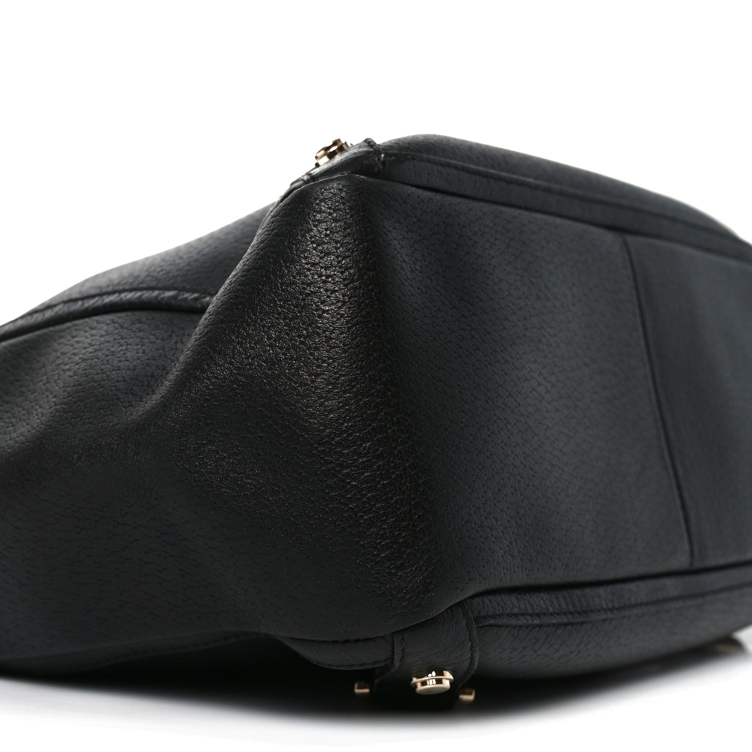Calfskin Small Abbey Tote Black