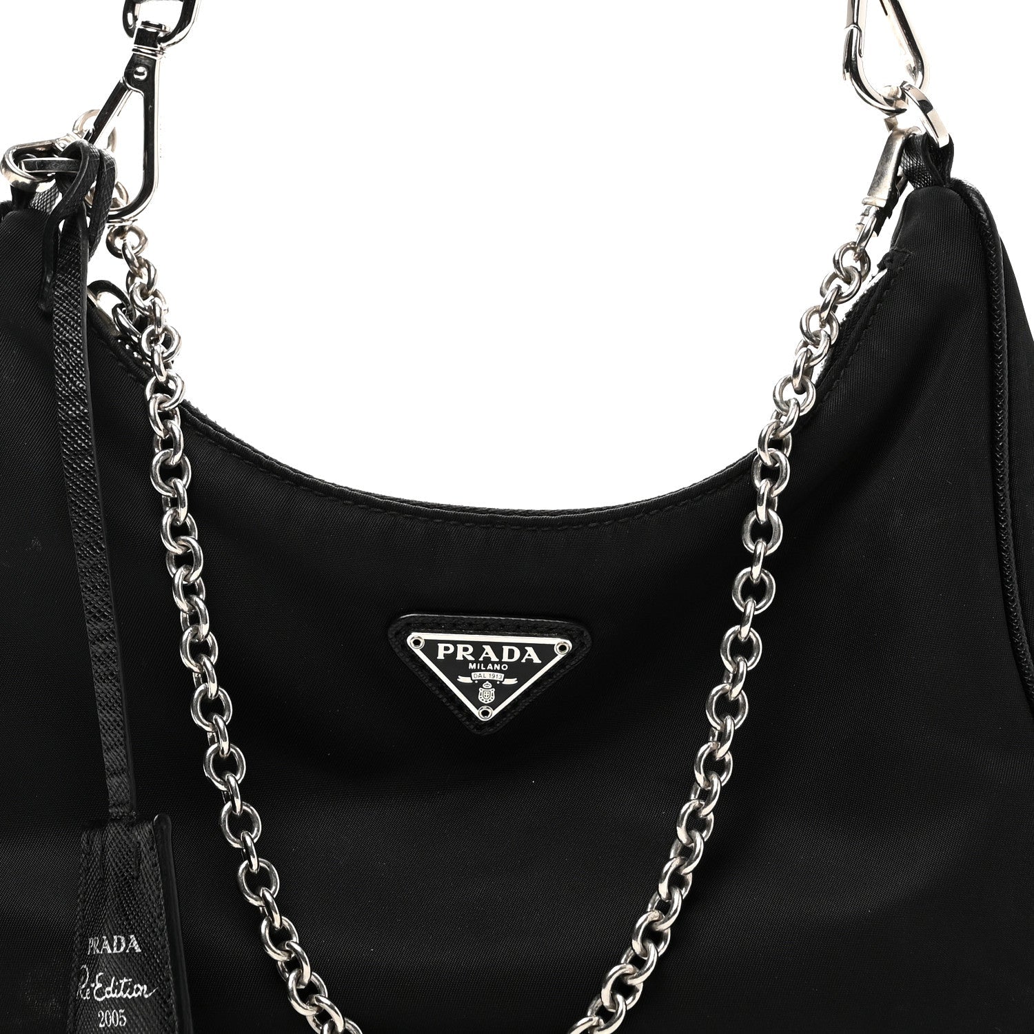 Nylon Re-Edition 2005 Shoulder Bag Black