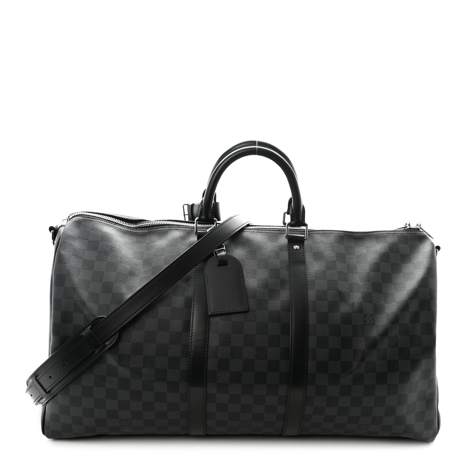 Damier Graphite Keepall Bandouliere 55