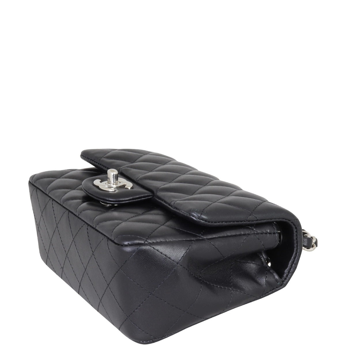 Chanel Classic Flap Mini Rectangular Bag | Black STH