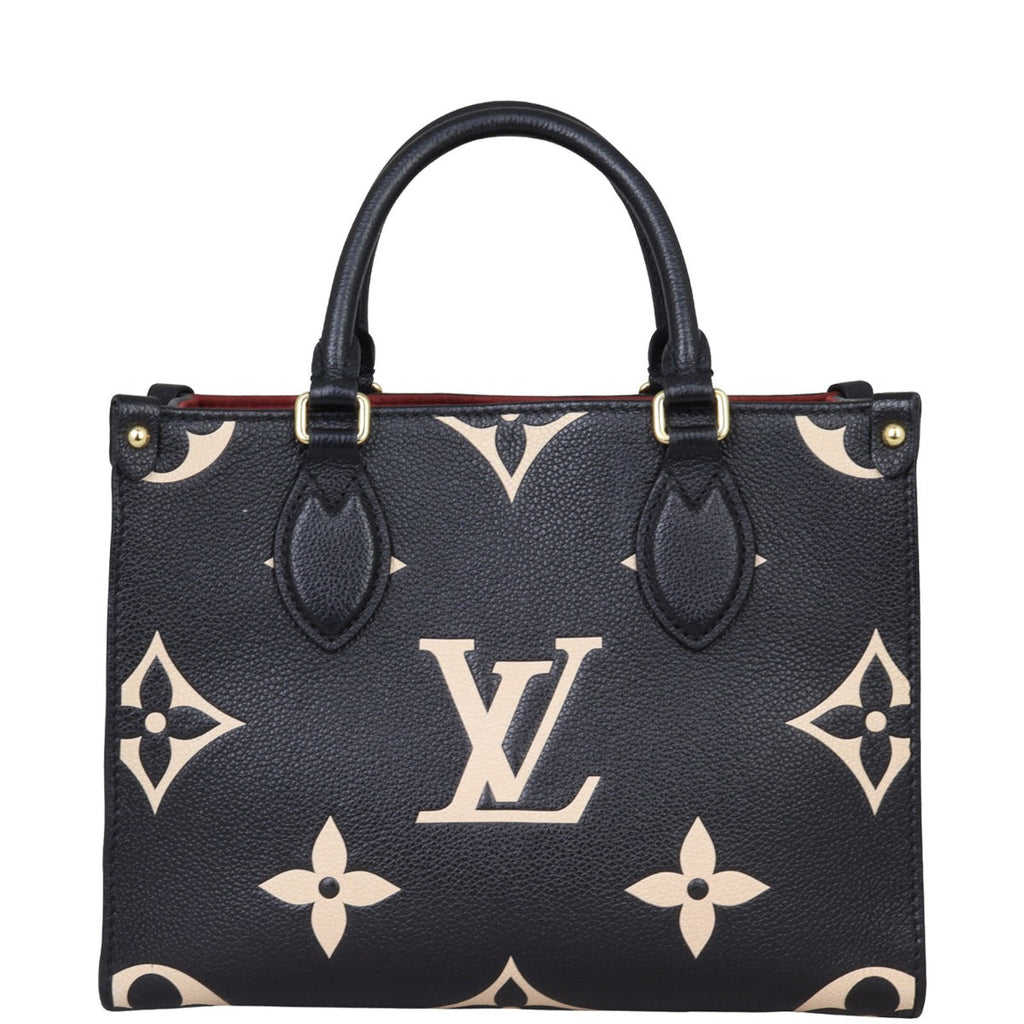 Louis Vuitton OnTheGo PM Monogram Empreinte Giant Bicolour