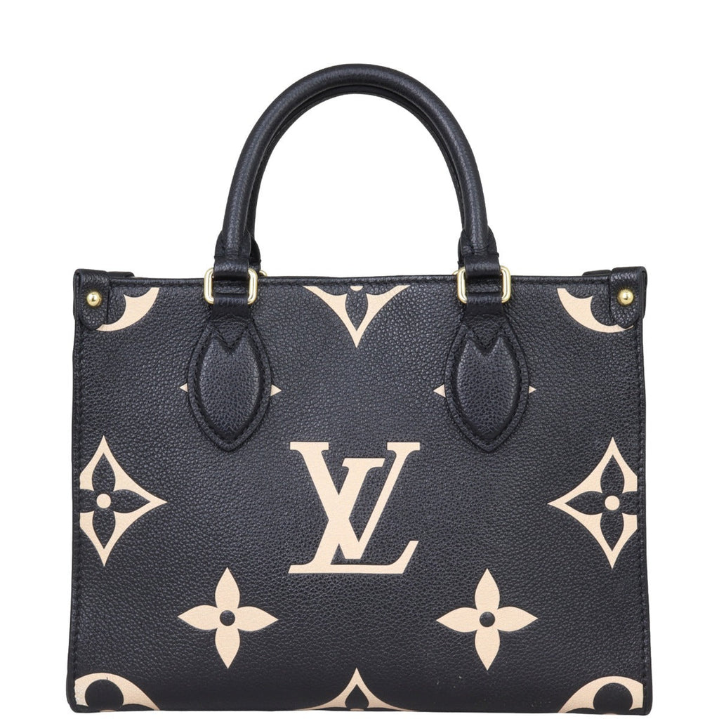 Louis Vuitton OnTheGo PM Monogram Empreinte Giant Bicolour
