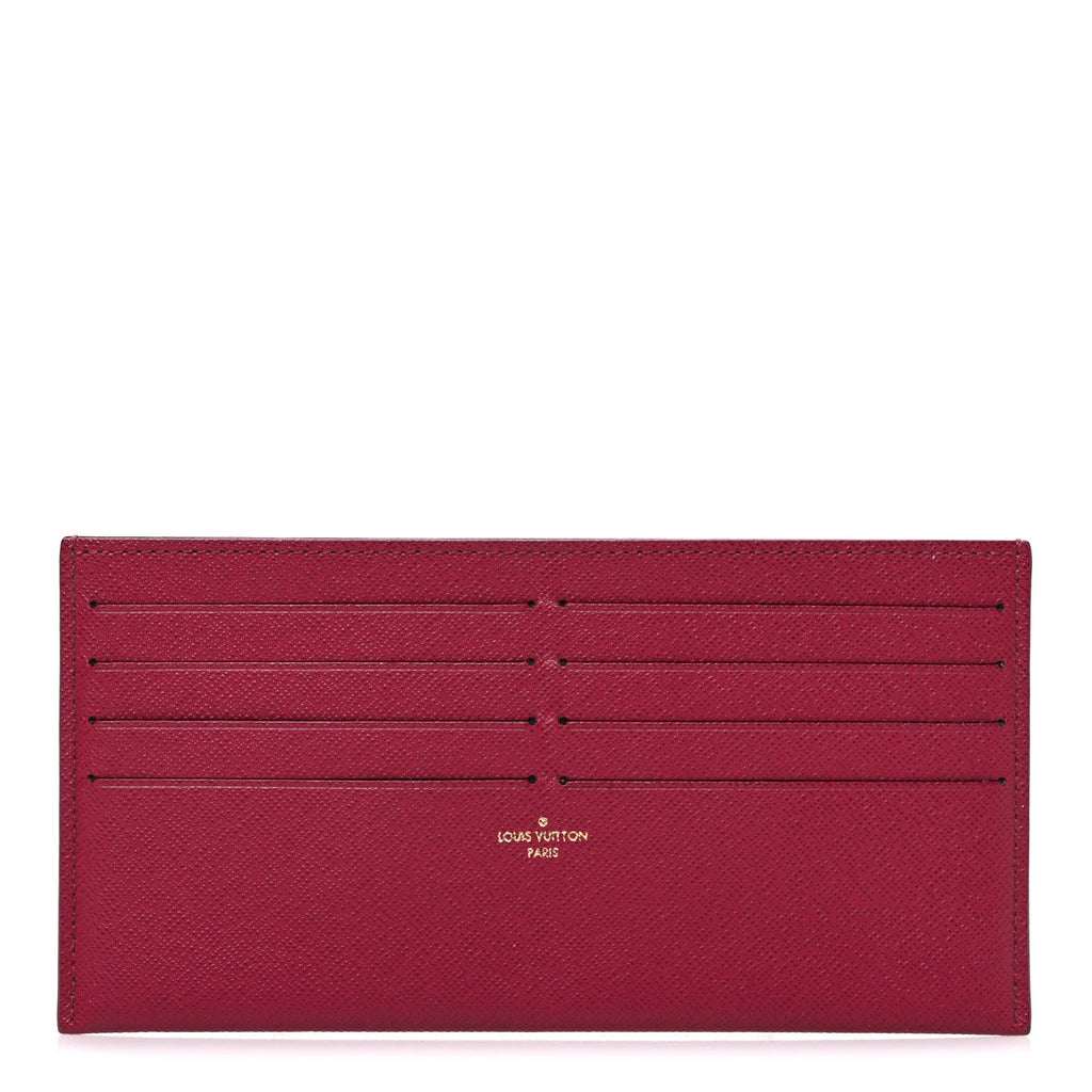 Calfskin Felicie  Holder Insert Fuchsia