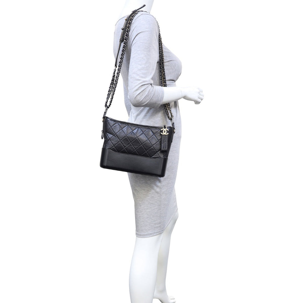 Chanel Gabrielle Hobo Small | Black