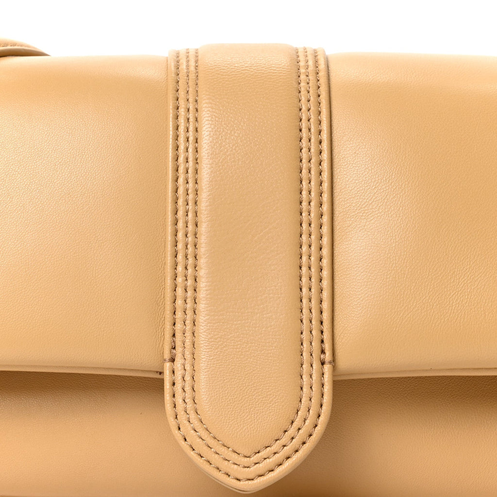 Padded Lambskin Le Bambimou Camel