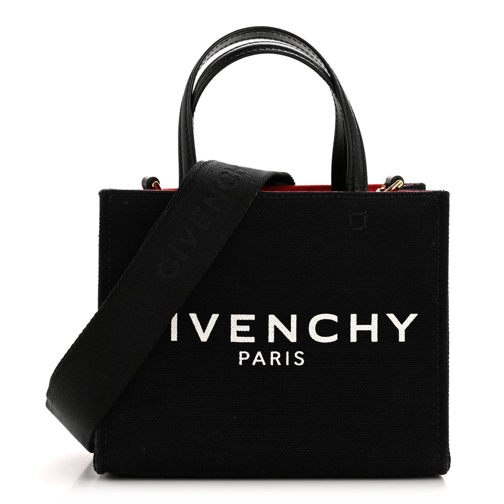 Canvas Mini G-Tote Black