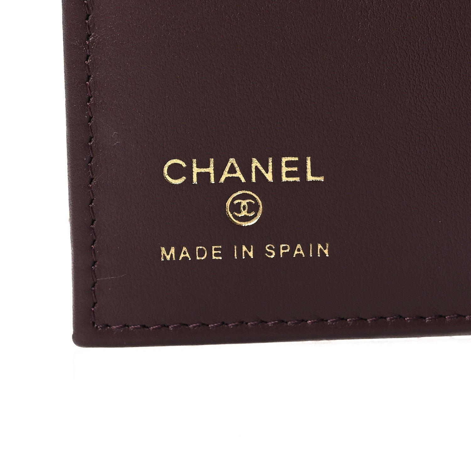 Caviar Quilted Passport Holder Black
