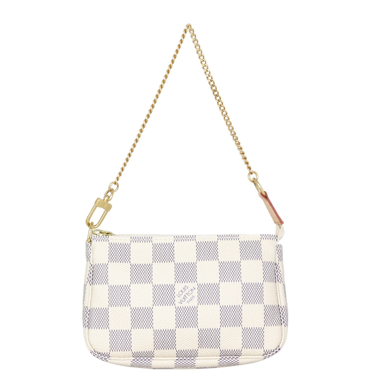 Louis Vuitton Mini Pochette Accessories Damier Azur