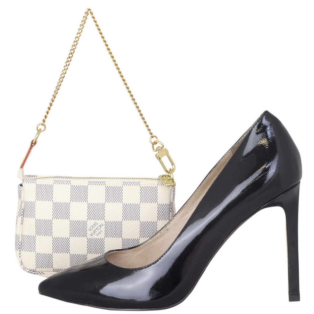 Louis Vuitton Mini Pochette Accessories Damier Azur