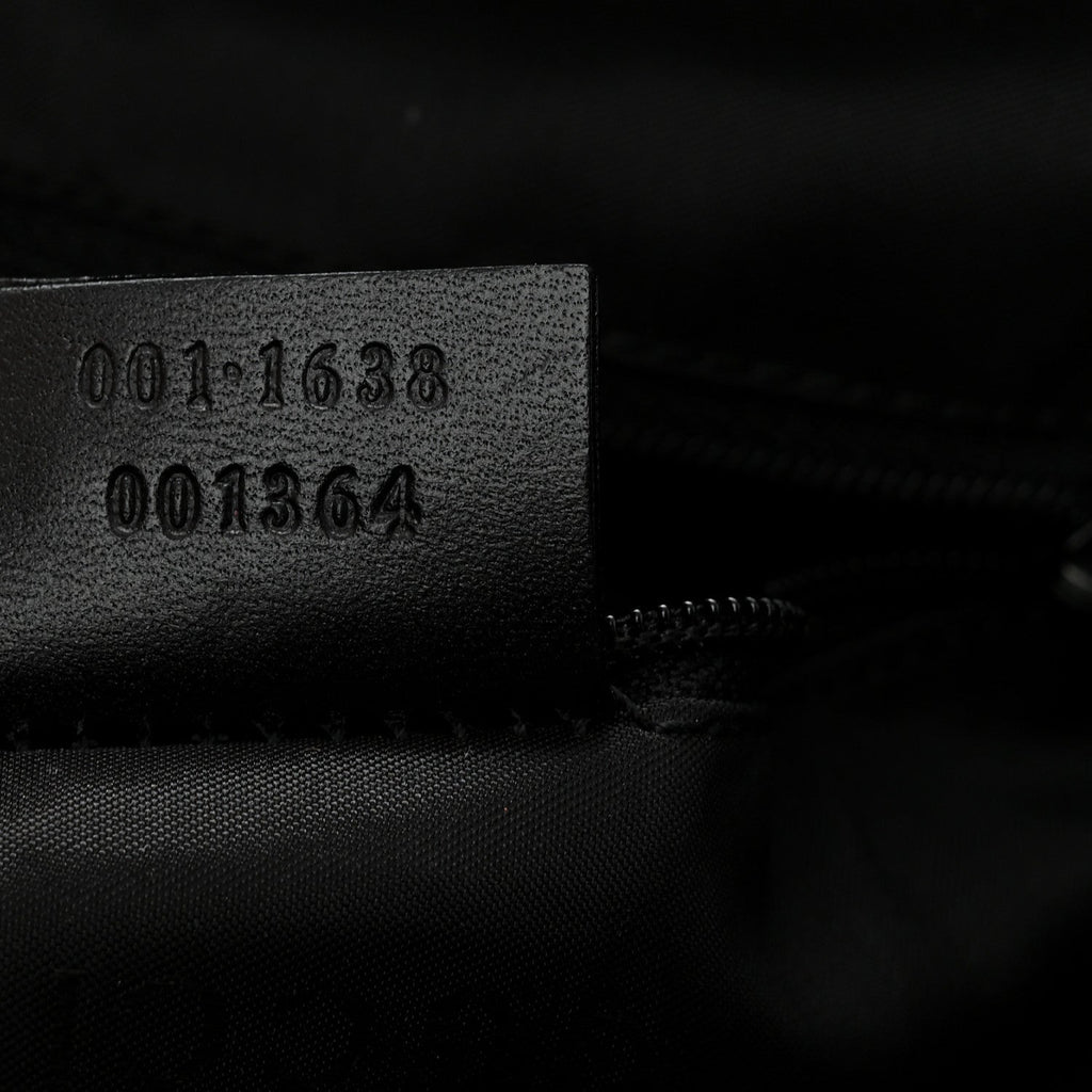 Nylon Bamboo Hobo Black