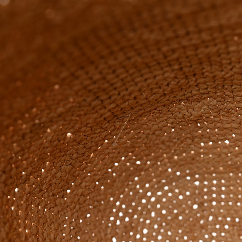 Raffia Mini Slit Tote Bag Natural Tan