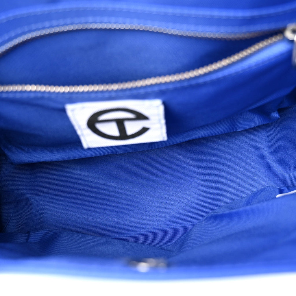 Vegan Leather Medium Shopping Bag Painters Tape