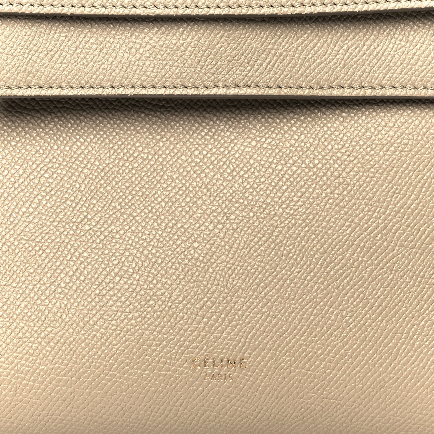 Grained Calfskin Nano Belt Bag Light Taupe