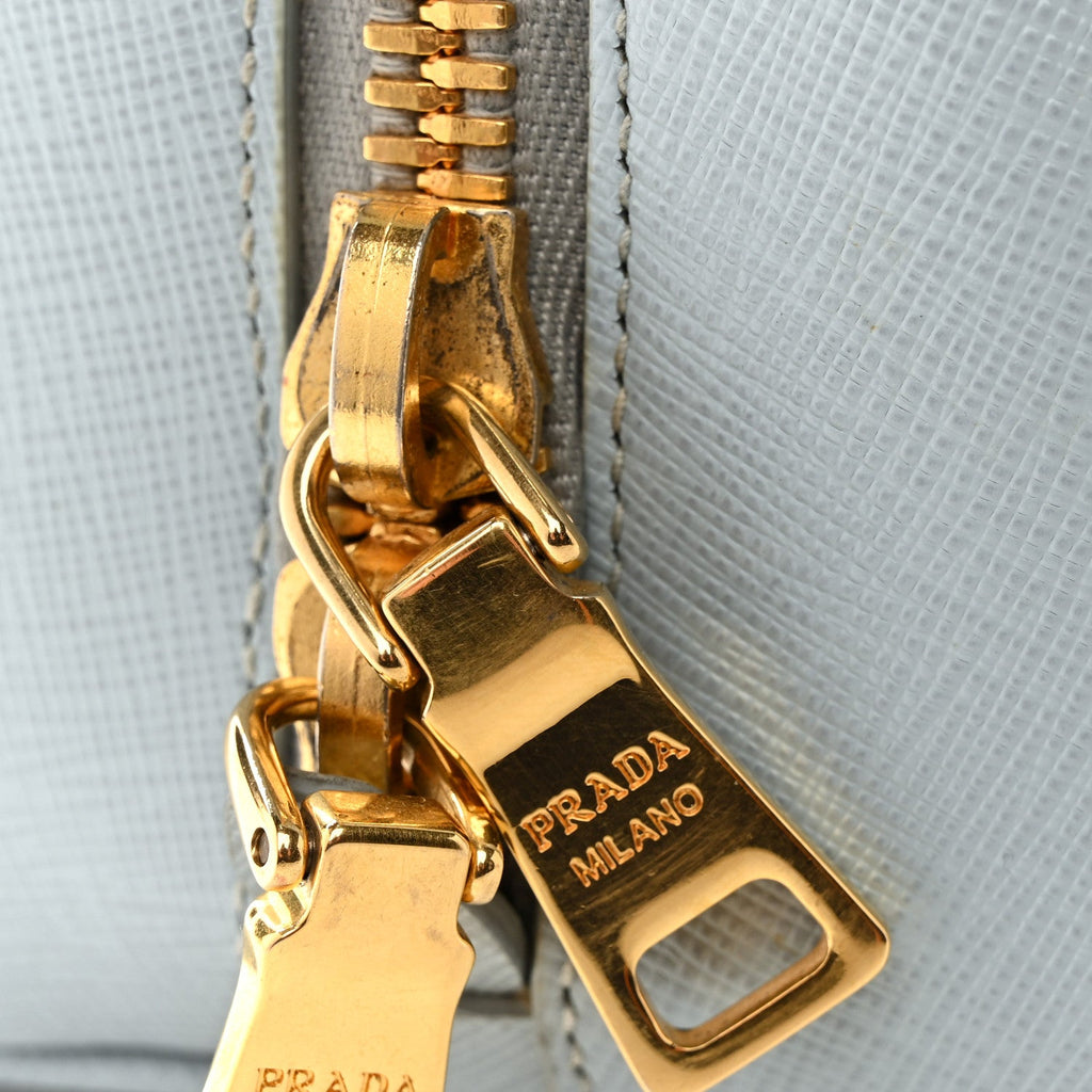 Saffiano Lux Large Promenade Tote Lago