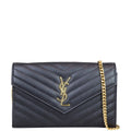 Saint Laurent Cassandre Chain Wallet