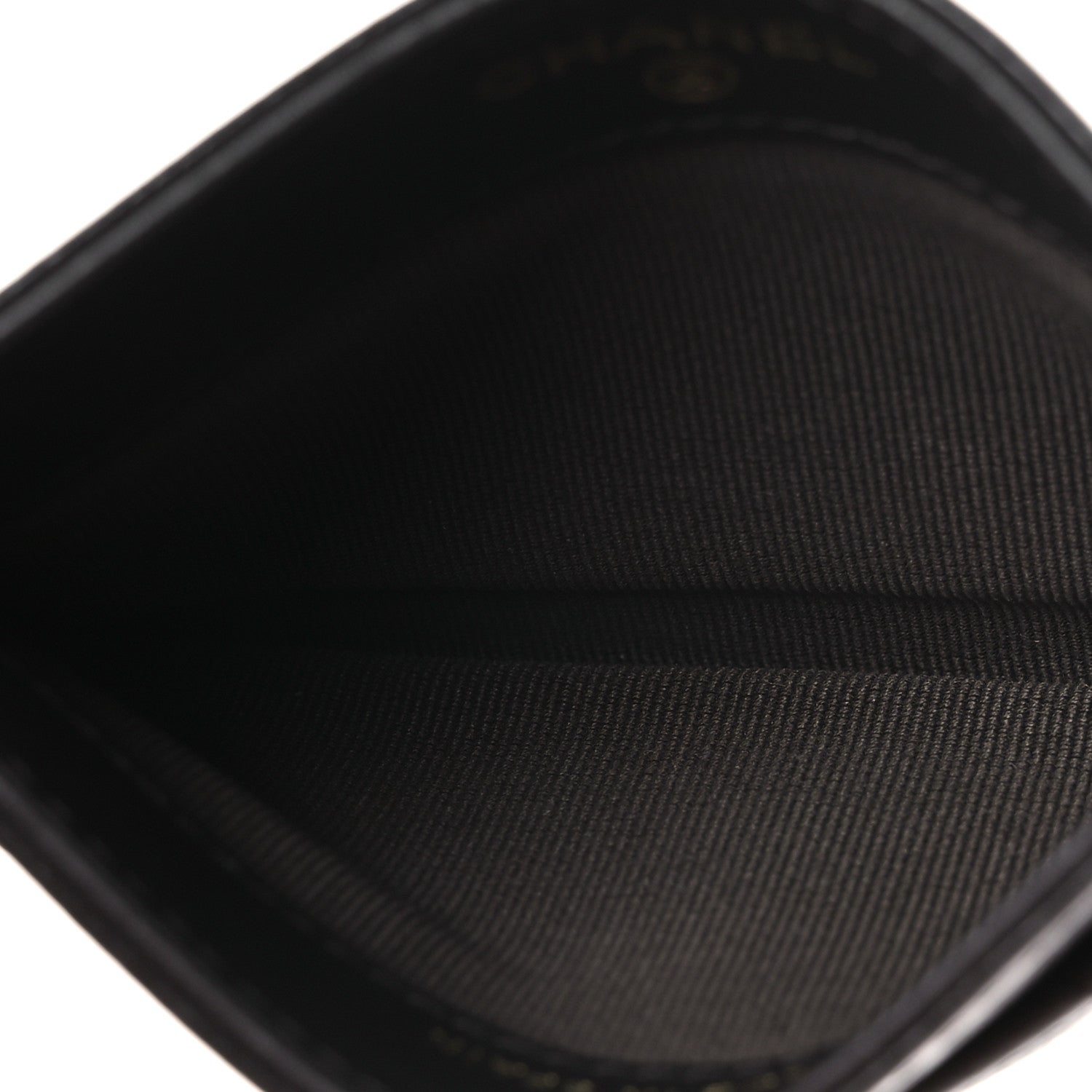Caviar Quilted  Holder Dark Brown