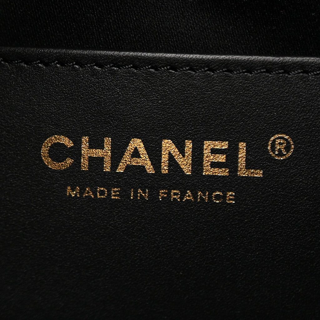 Caviar Quilted Small Chanel 25 Handbag Black