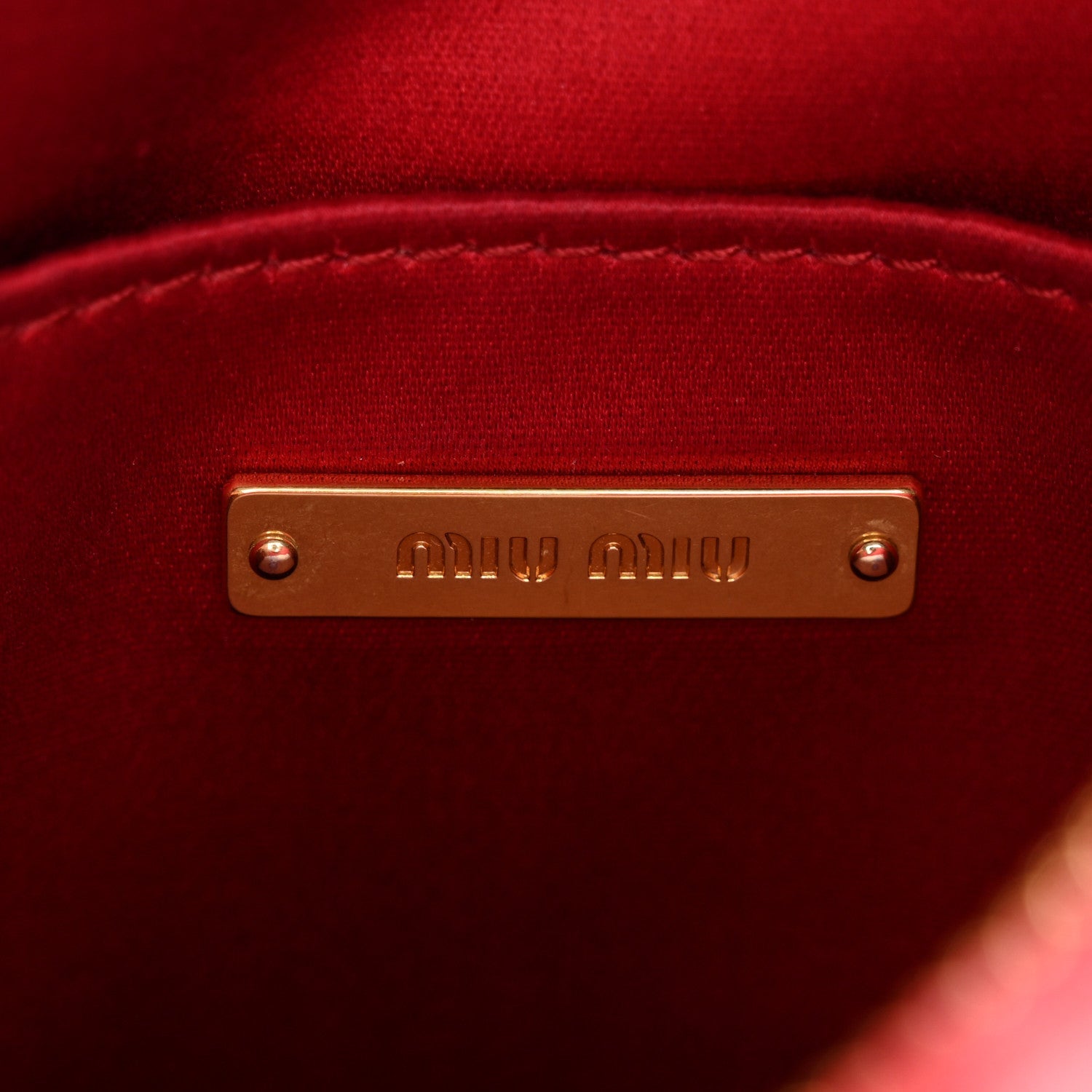 Nappa Matelasse Heart Shoulder Bag Fuoco