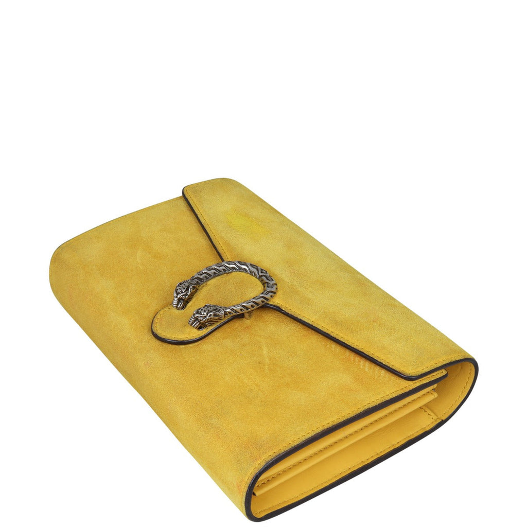 Gucci Dionysus Suede Chain Wallet
