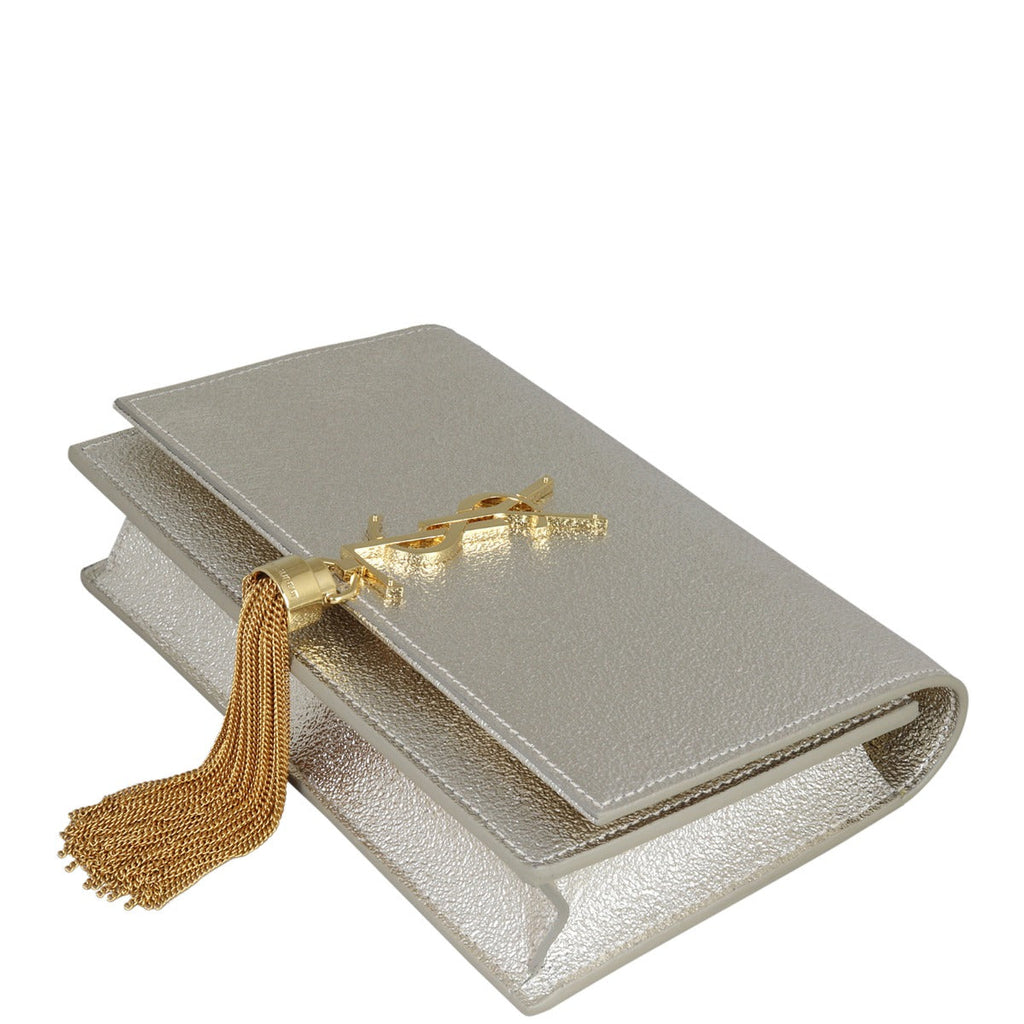 Saint Laurent Kate Tassel Chain Wallet