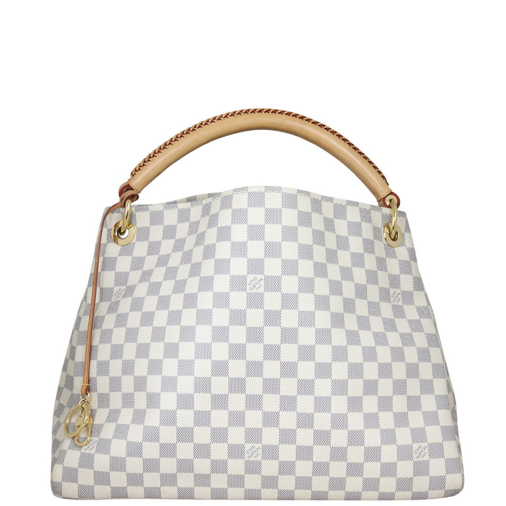 Louis Vuitton Artsy MM Damier Azur | Gold Tone Hardware