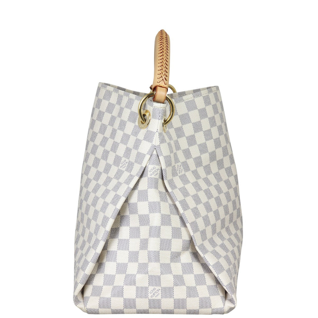 Louis Vuitton Artsy MM Damier Azur | Gold Tone Hardware