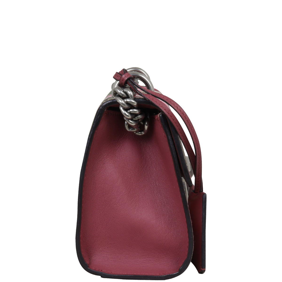 Gucci GG Supreme Blooms Padlock Small Shoulder Bag