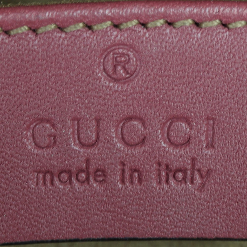 Gucci GG Supreme Blooms Padlock Small Shoulder Bag
