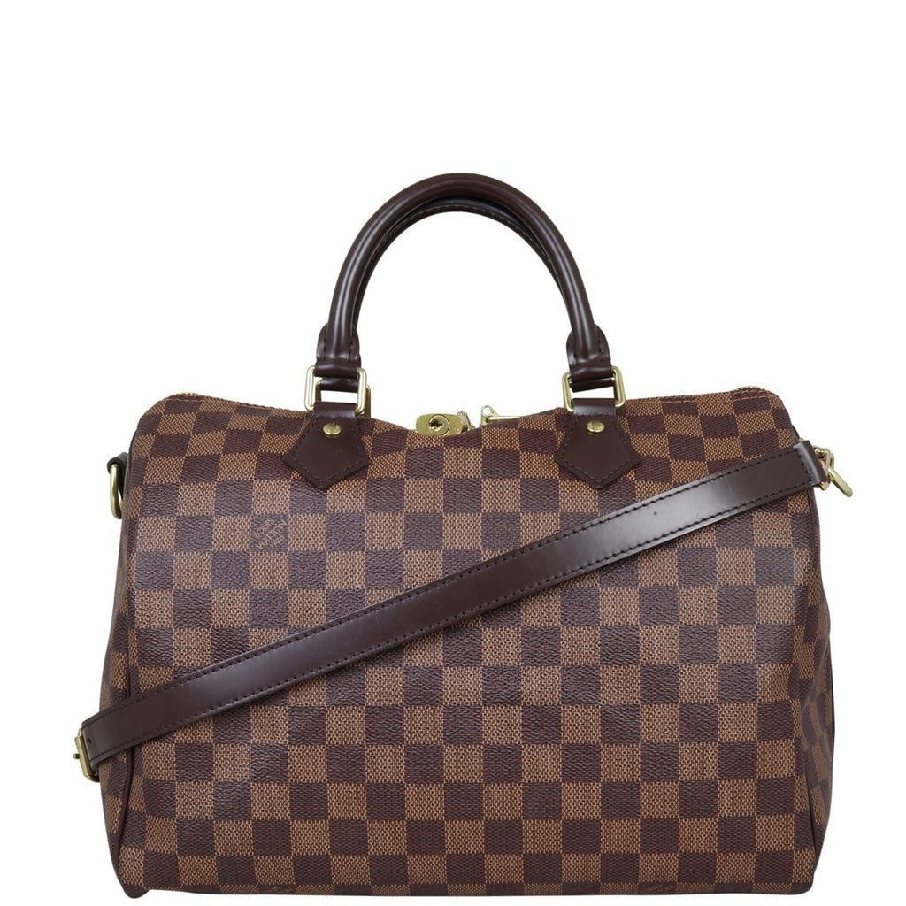 Louis Vuitton Speedy 30 Bandouliere Damier Ebene