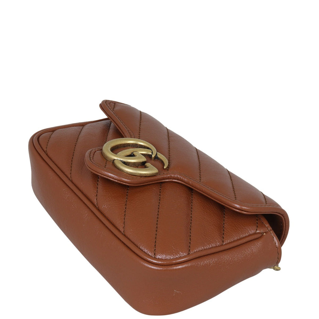 Gucci GG Marmont Matelasse Super Mini Shoulder Bag