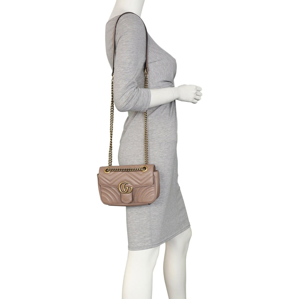 Gucci GG Marmont Matelasse Mini Shoulder Bag