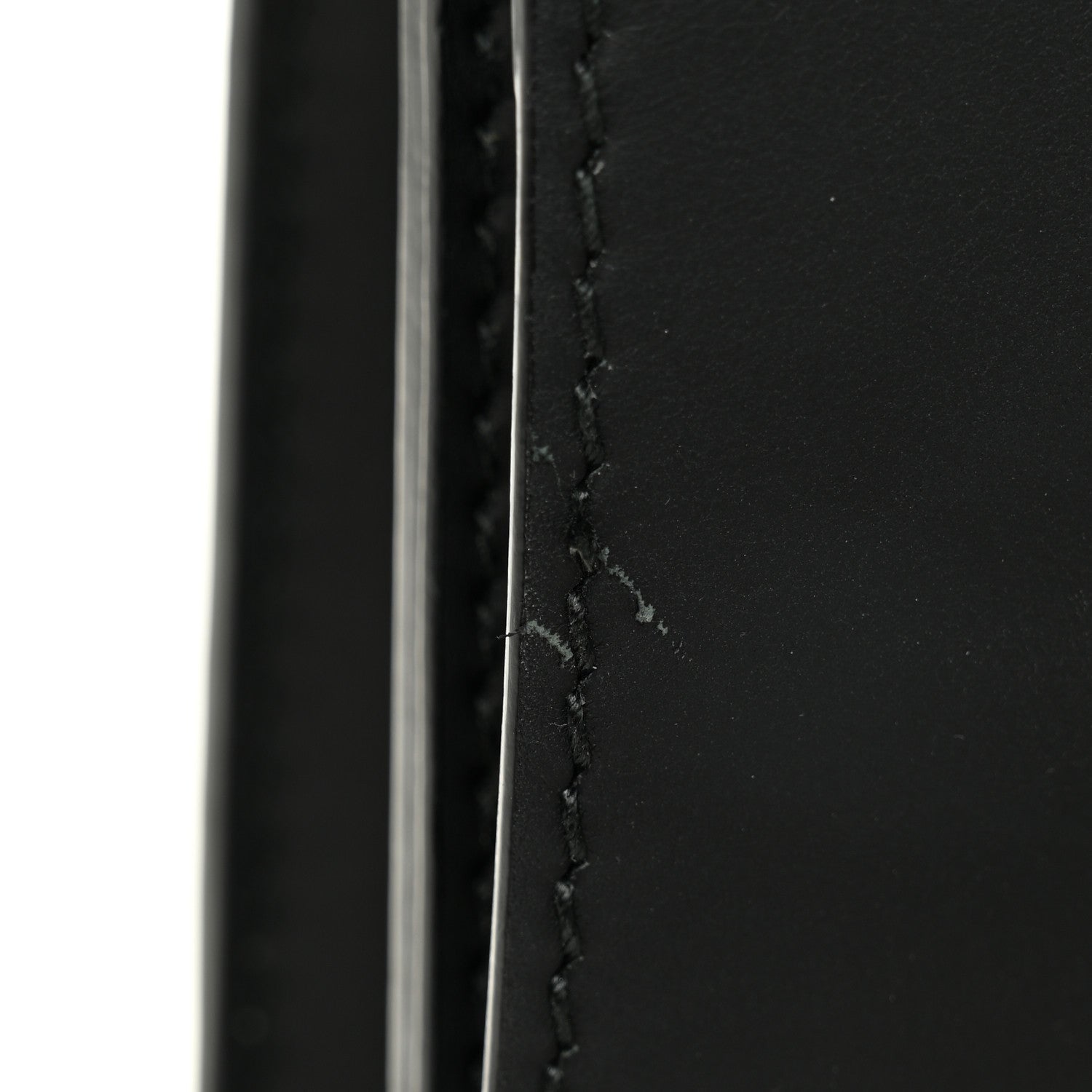 Ultra Matte Calfskin J'Adior Chain Flap Bag Black