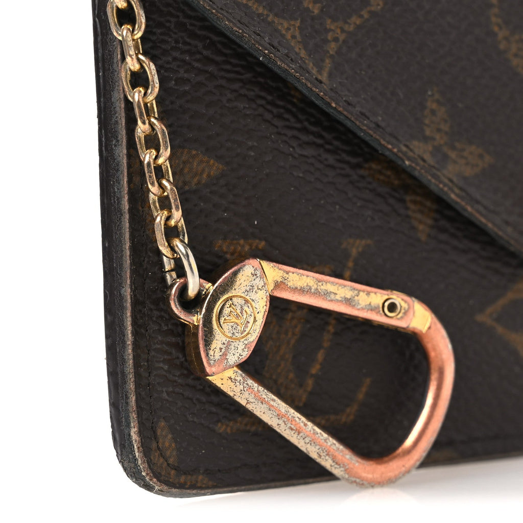 Monogram Recto Verso  Holder Black