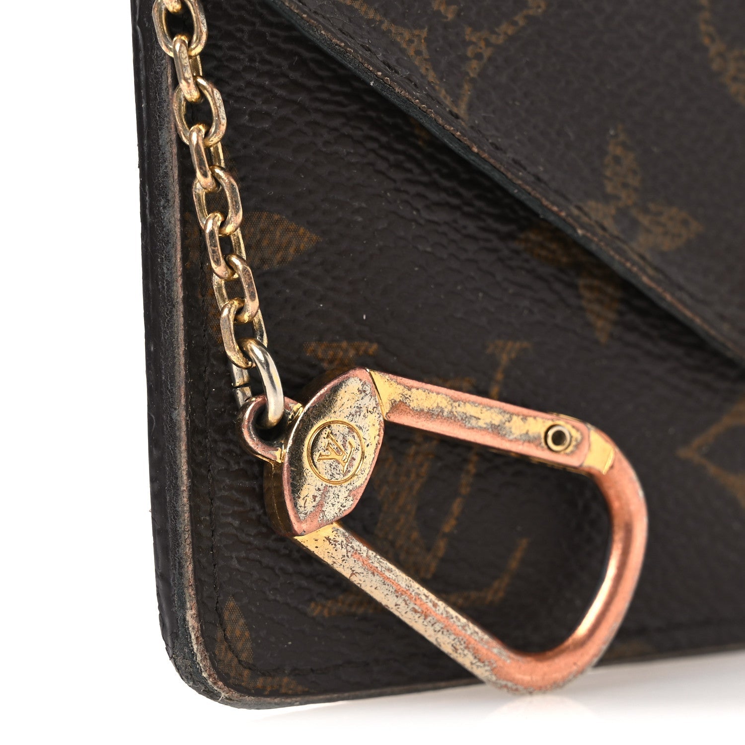 Monogram Recto Verso  Holder Black