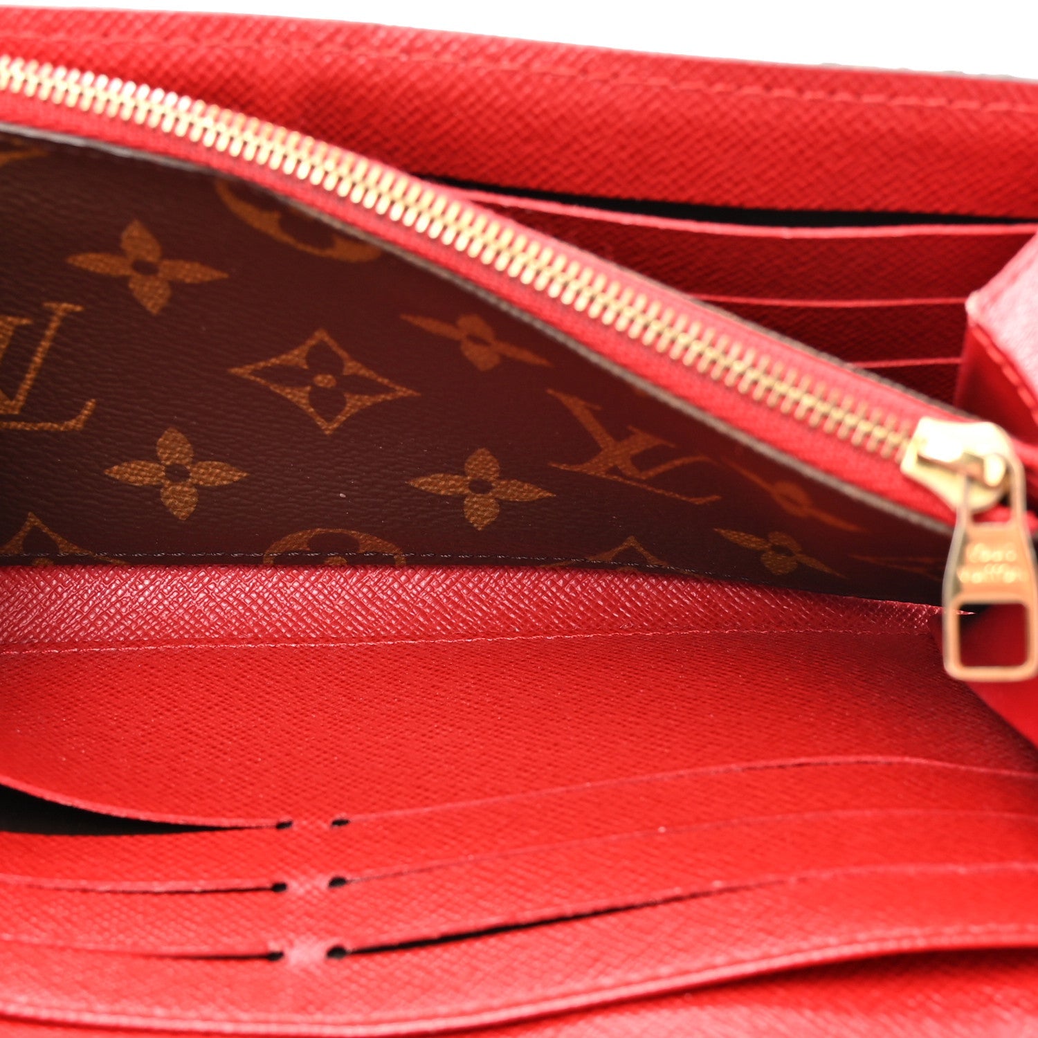 Monogram Sarah Retiro Wallet Cherry