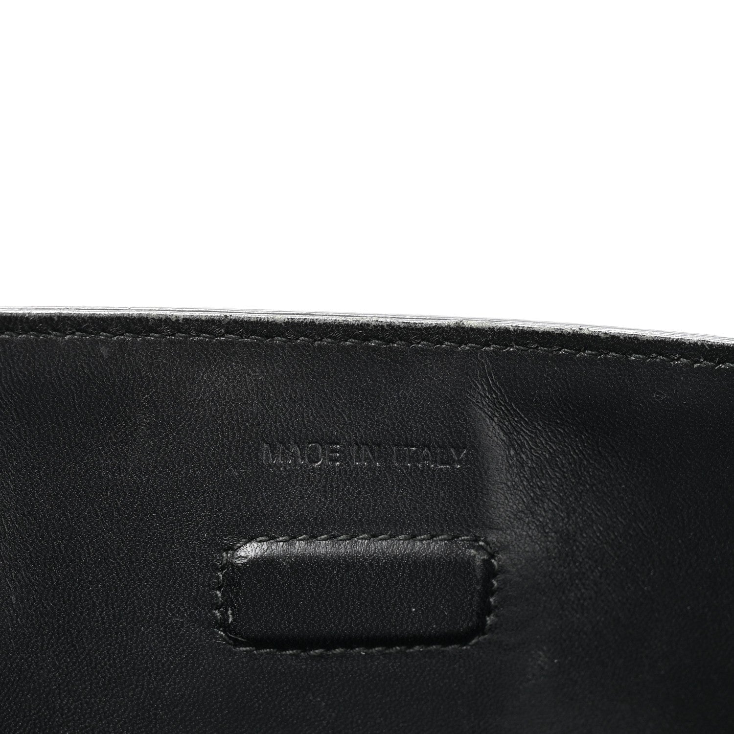 Grained Calfskin Large Diorever Flap Black