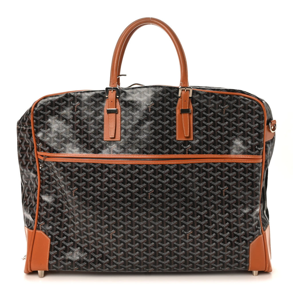 Goyardine Porte-Habits Garment Bag Black Gold