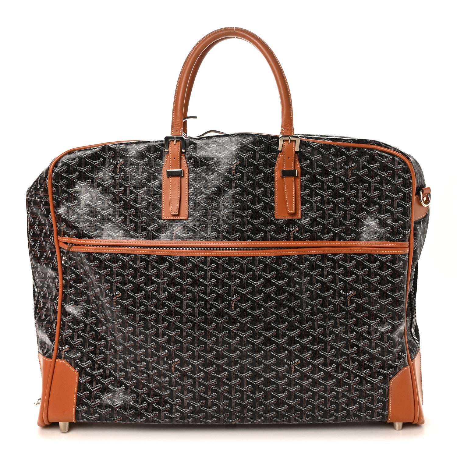 Goyardine Porte-Habits Garment Bag Black Gold