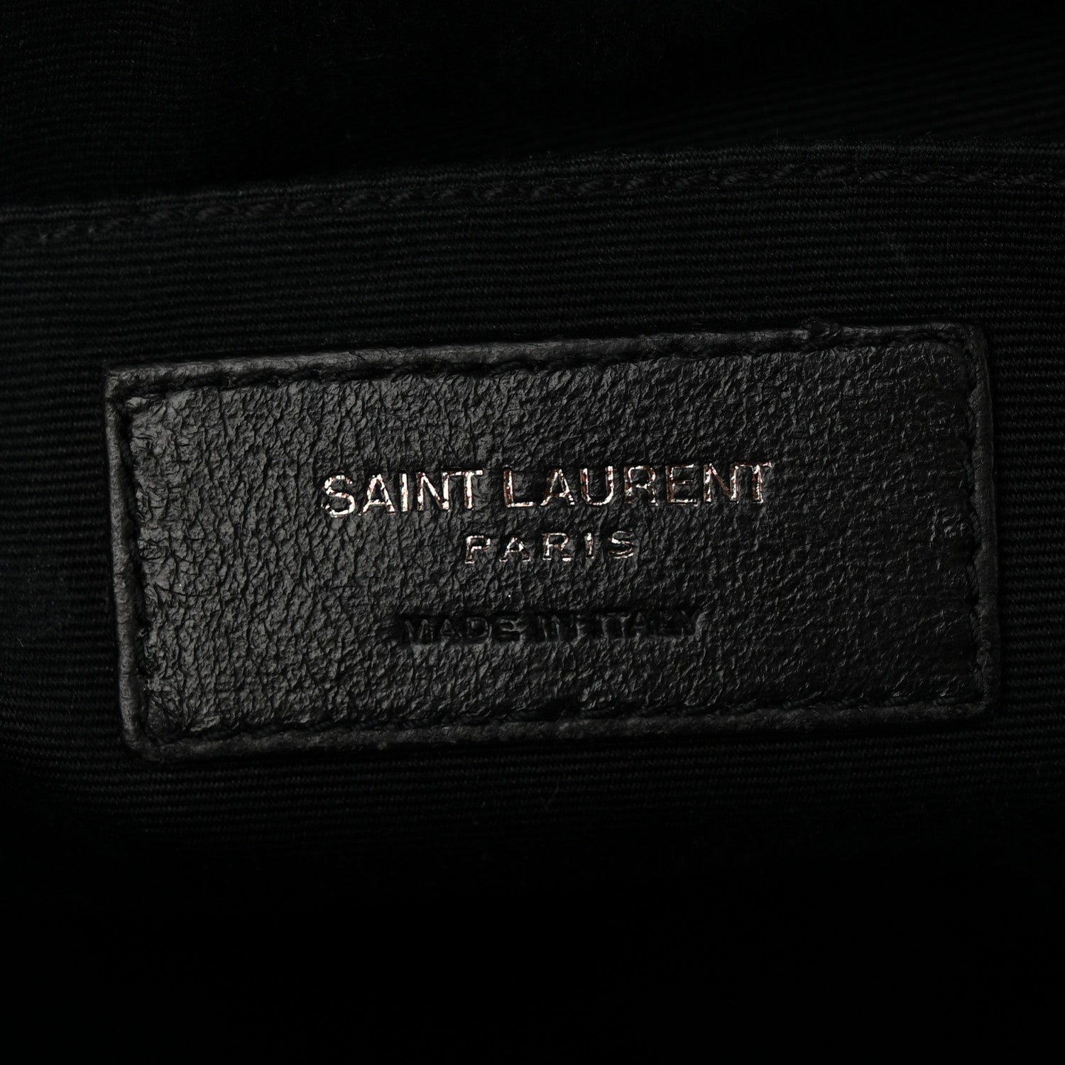 Calfskin Matelasse Monogram Lou Camera Bag Black