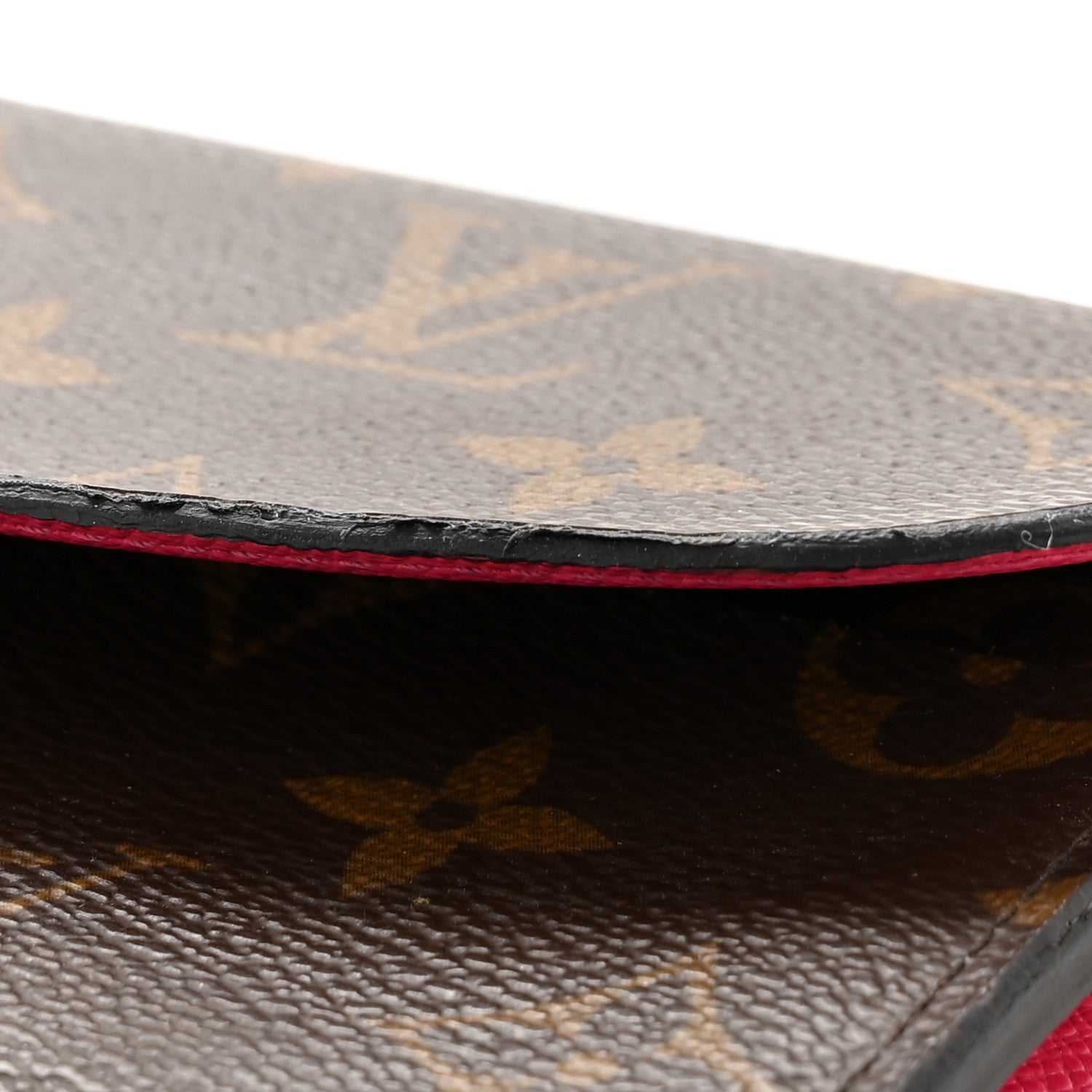 Monogram Emilie Wallet Fuchsia