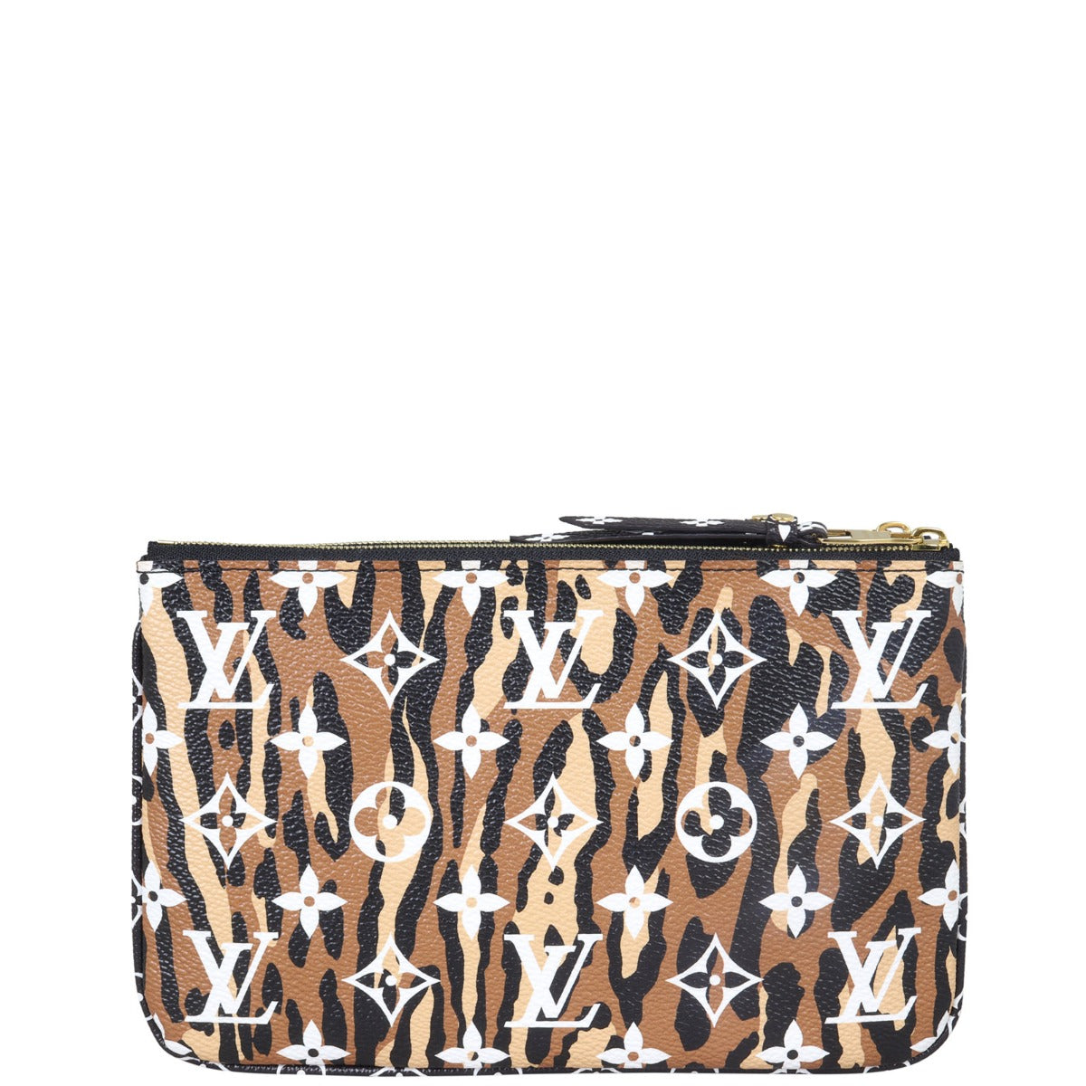 Louis Vuitton Pochette Double Zip Monogram Giant Jungle