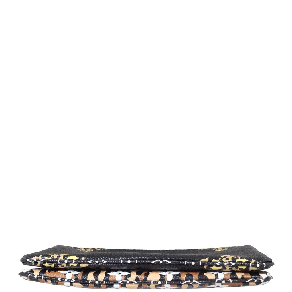 Louis Vuitton Pochette Double Zip Monogram Giant Jungle